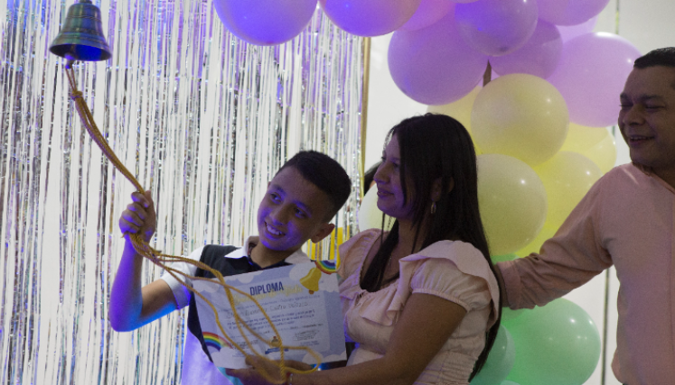 32 niños confirmaron estar libres el cáncer al dar el campanazo de la victoria. 