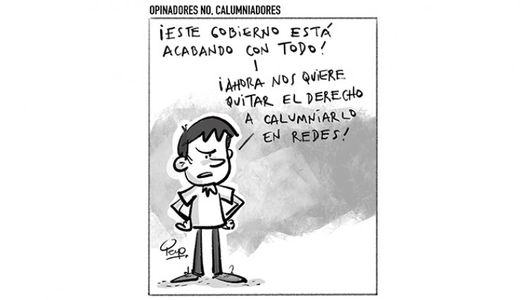 Opinadores no calumniadores