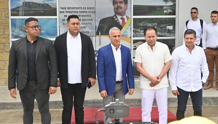 Gobernadores de Norte de Santander y Táchira se reúnen en la frontera