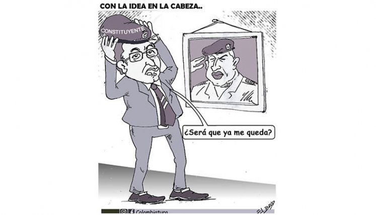 Caricatura @Colombiatura