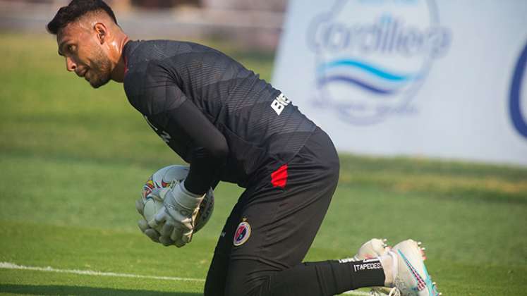 Eduar Esteban, arquero Cúcuta Deportivo 2024. 