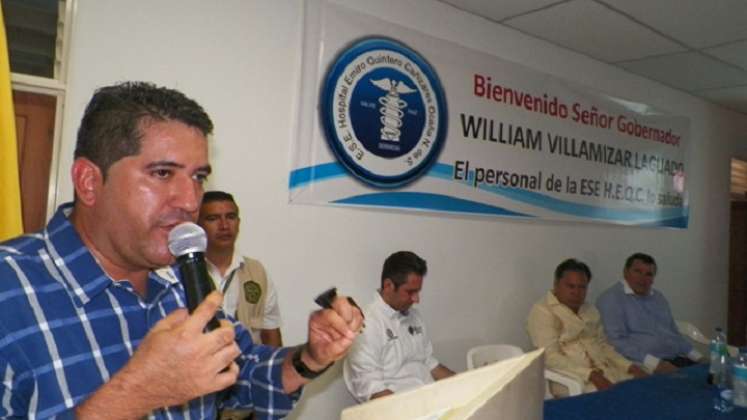 El odontólogo Elmer Tamayo Jaime, nuevo gerente del hospital de Ocaña. /Foto: Cortesía