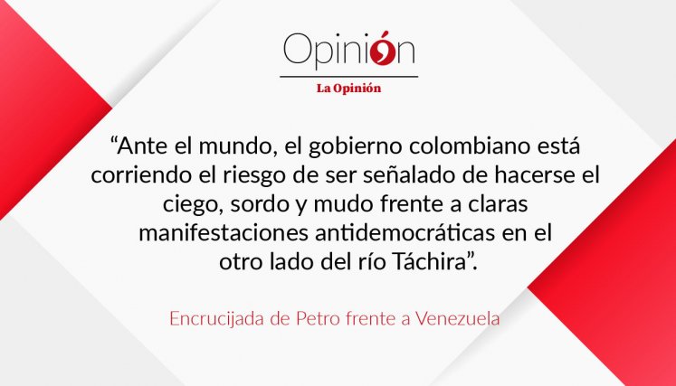 Encrucijada de Petro frente a Venezuela