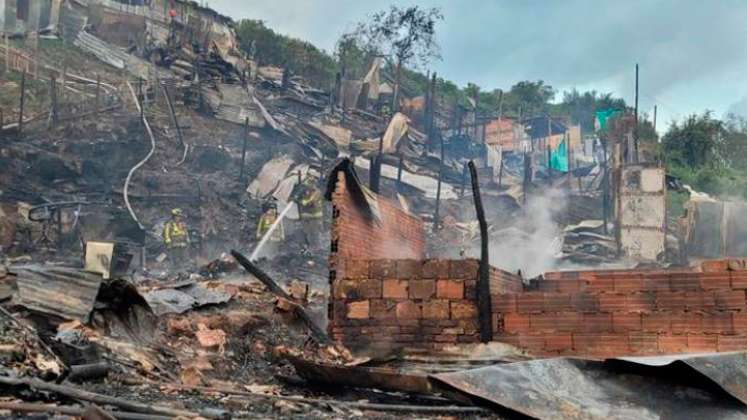 Incendio Bogotá