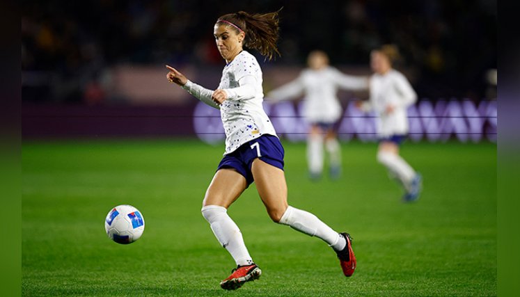 Linda Caicedo, Selección Colombia femenina y Alex Morgan