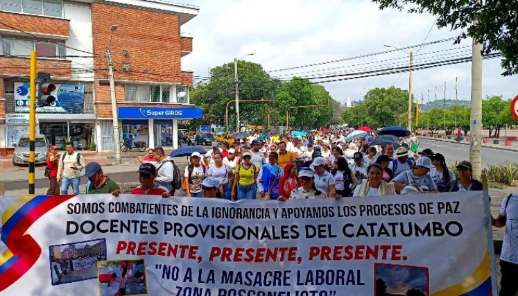 Protestas en el 2023. / Foto: Cortesía / La Opinión 