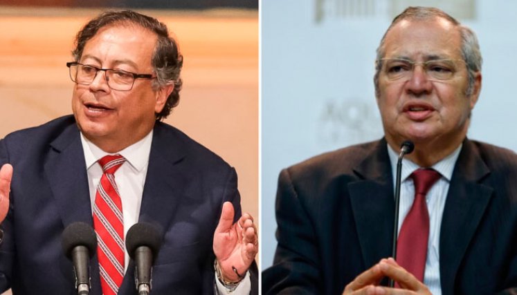 Gustavo Petro e Iván Name