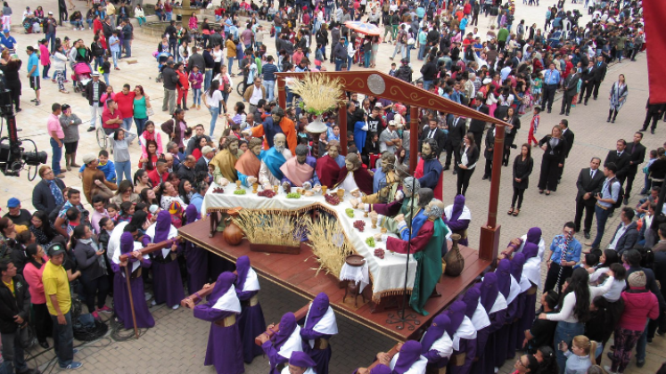 Procesión de la Santa Cena del Señor en Pamplona