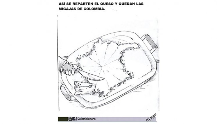 Así se reparten el queso
