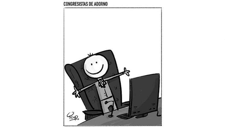Congresistas de adorno