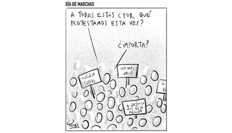 Día de marchas