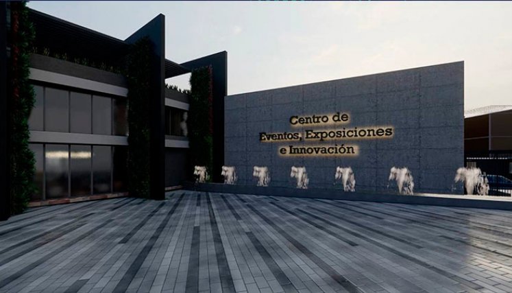 El Centro de Eventos, Exposiciones e Innovación costará $120.000 millones y los recursos están asegurados. / Foto: Render del proyecto