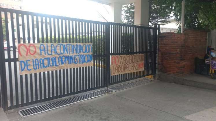 Hoy, varios traajadores sindicalizados entrarían en huelga de hambre/Foto Cortesía