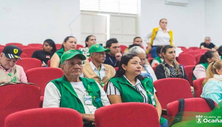 En Ocaña se adelantan charlas para prevenir el fenómeno de las minas antipersonales y munición sin explotar./ Foto: Cortesía