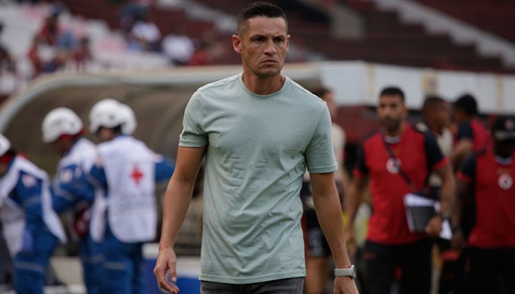 Federico Barrionuevo, director técnico del Cúcuta Deportivo. 