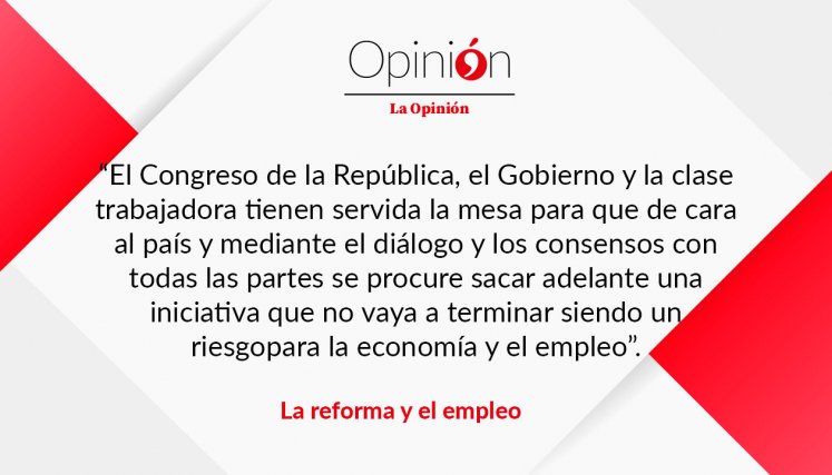 La reforma y el empleo