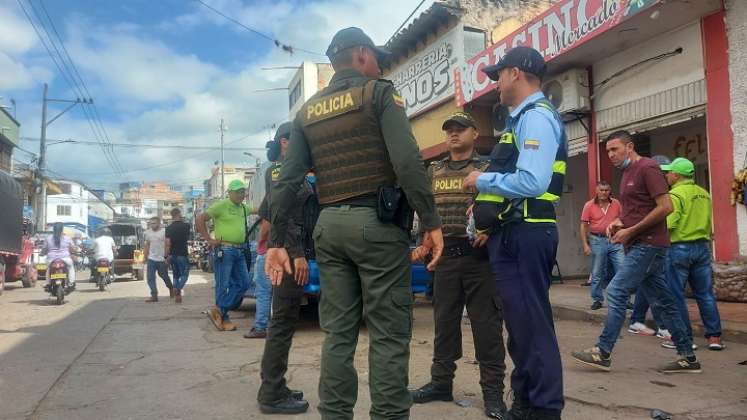 En Ocaña se adelantan operativos para garantizar la seguridad vial./ Foto: Cortesía