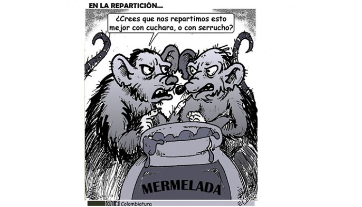 En la repartición...