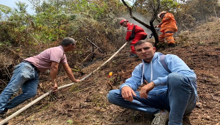 Una gran polémica se ha generado en Ábrego por la falta de convenio con el Cuerpo de Bomberos Voluntarios./ Foto cortesía