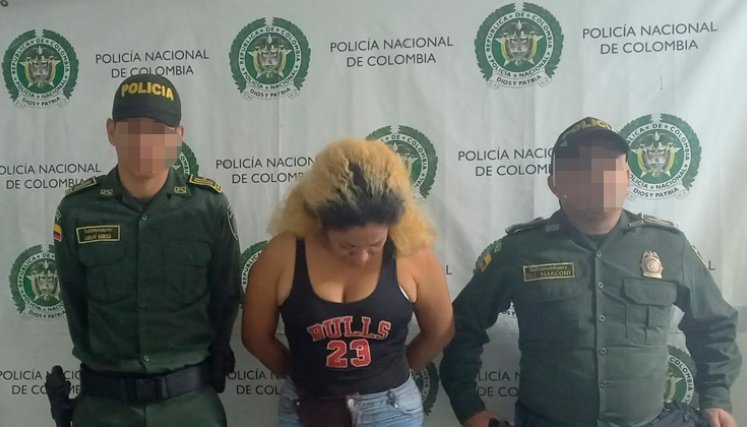 Capturada en El Zulia