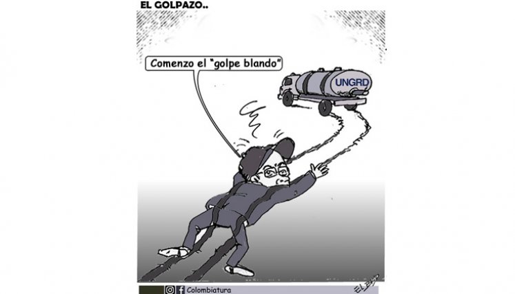 El golpazo
