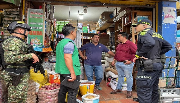 Medidas de seguridad ya están en marcha en la plaza de mercado de Ocaña
