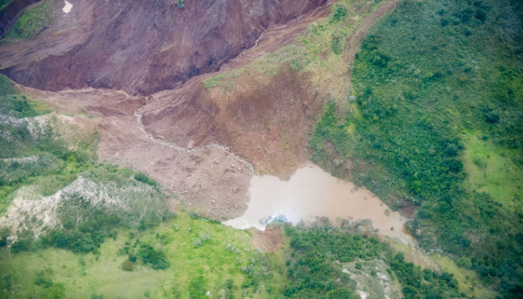 Así está El Tarrita a 11 meses largos de la avalancha.
