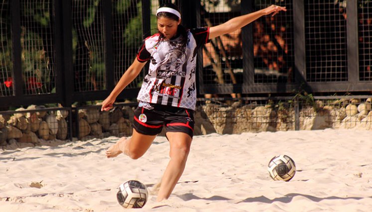 Selección Norte de fútbol playa femenino. 