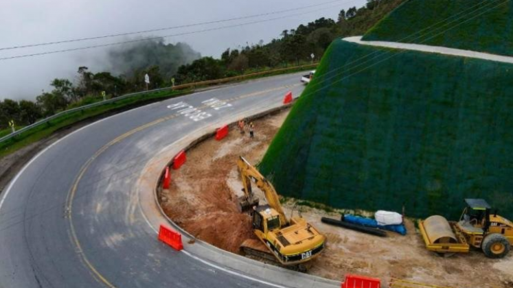 La vía Bucaramanga - Pamplona apenas avanzó 11,2% de su ejecución.