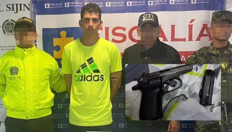 En Alfonso López capturaron a 'El flaco Chucho' por comercializar droga en la Comuna 10