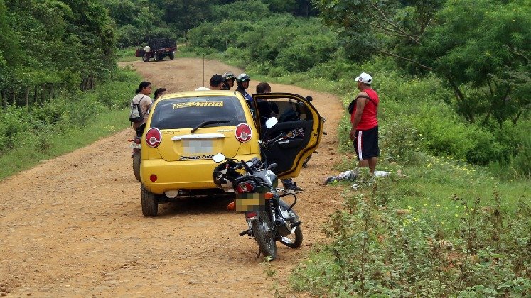 Homicidio en la vía a El Carmen de Tonchalá 