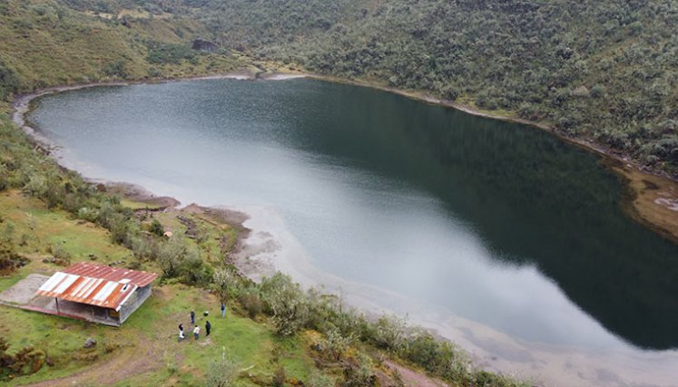 La laguna El Salado es uno de los atractivos turístico de Chitagá./ Fotos Carlos Eduardo Ramírez-La Opinión