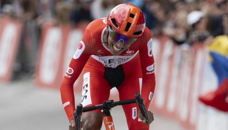 Egan Bernal tuvo una destacada actuación en el Tour de Suiza.