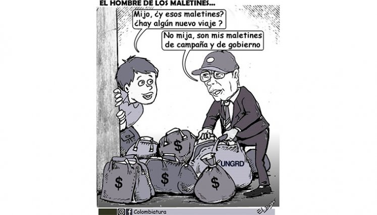 Caricatura @Colombiatura
