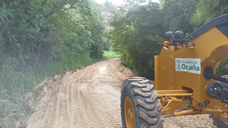 La maquinaria amarilla llega a la zona rural para garantizar arterias viales en óptimas condiciones/ Foto: cortesía