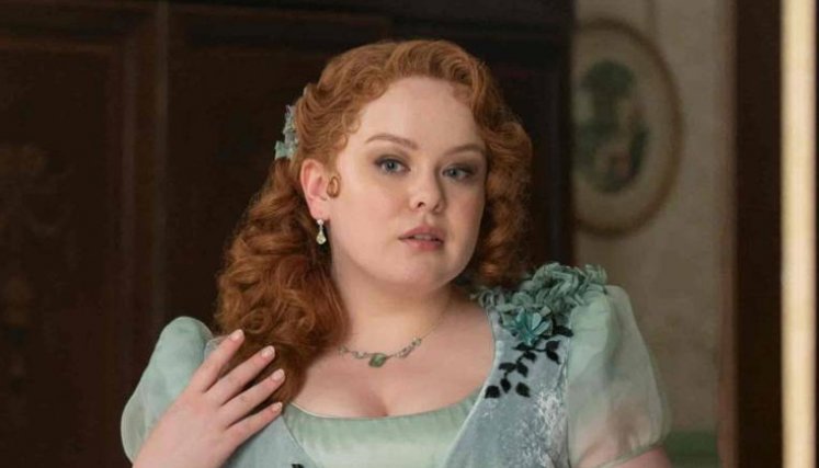 Nicola Coughlan, protagonista de la tercera temporada Bridgerton