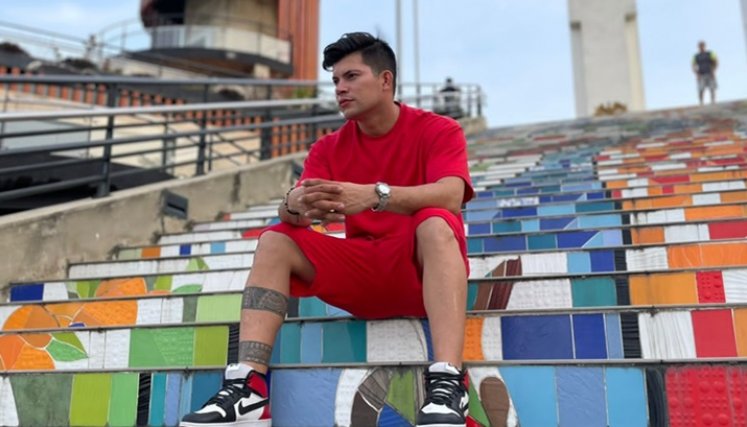 El cucuteño que viajó en moto en busca del título Míster Sport Model Colombia