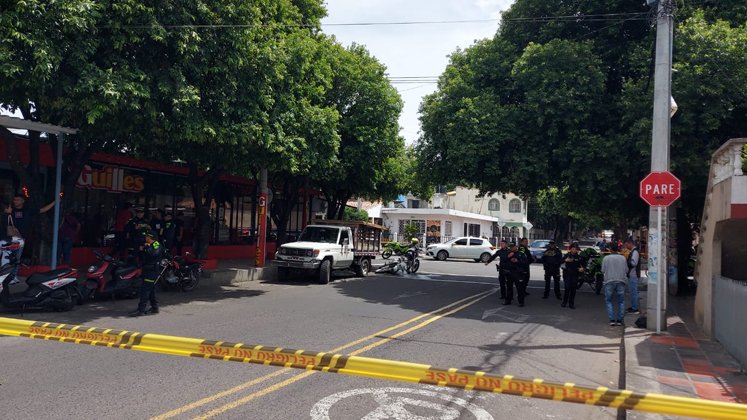 Atraco en un negocio del barrio Ciudad Jardín de Cúcuta dejó dos baleados