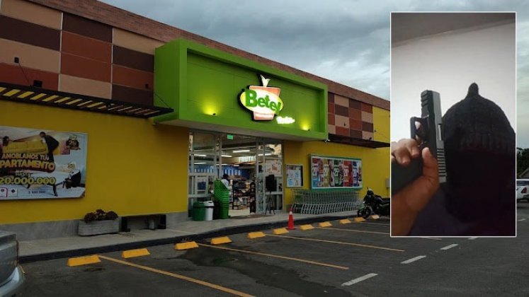 Los hechos se presentaron en el supermercado que está por la vía Boconó, de Villa del Rosario.