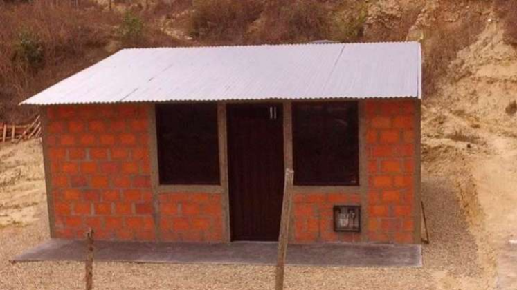 Este es el diseño de las casas rurales que serán entregadas a familias del Catatumbo. 