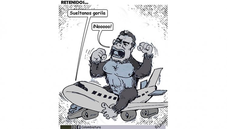 Caricatura @Colombiatura