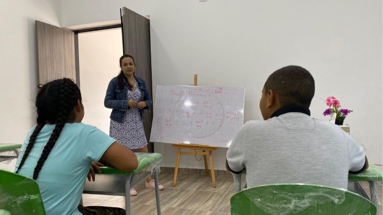 Los niños, niñas y jóvenes harán su curso de nivelación gratis. / Foto: Valentina Robles Angarita / La Opinión