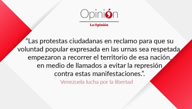 Editorial del martes 30 de Julio