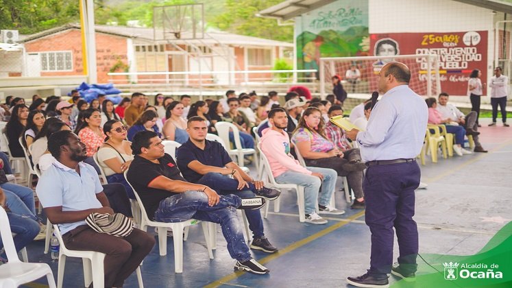 En Ocaña se desarrollan encuentros juveniles para recopilar iniciativas encaminadas a implementar los acuerdos de paz./ Foto: Cortesía