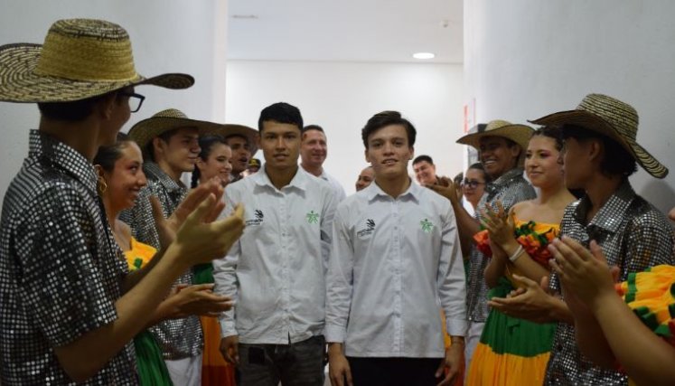 Nicolás Adriano Blanco Orduz y Juan Diego Acero Parra, los más destacados por Norte de Santander en las competencias nacionales. 