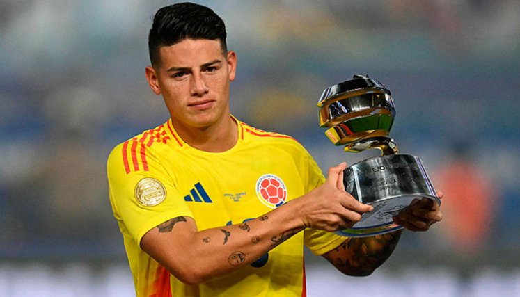 James Rodríguez, Copa América 2024. 