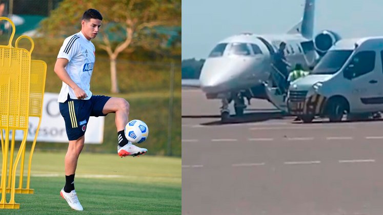 James Rodríguez en Barranquilla 