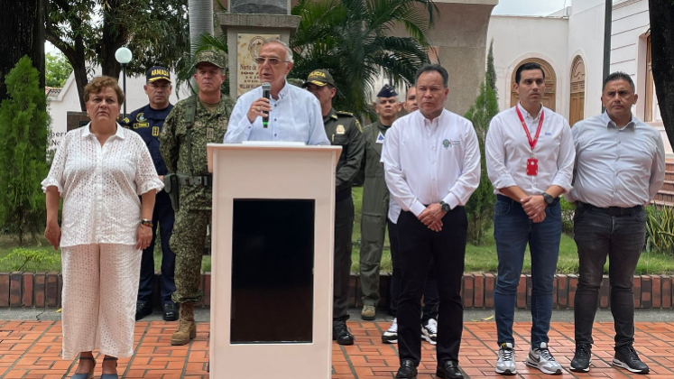 El ministro de Defensa Iván Velásquez ofreció balance positivo sobre las políticas de seguridad implementadas en Cúcuta y el Área Metropolitana.