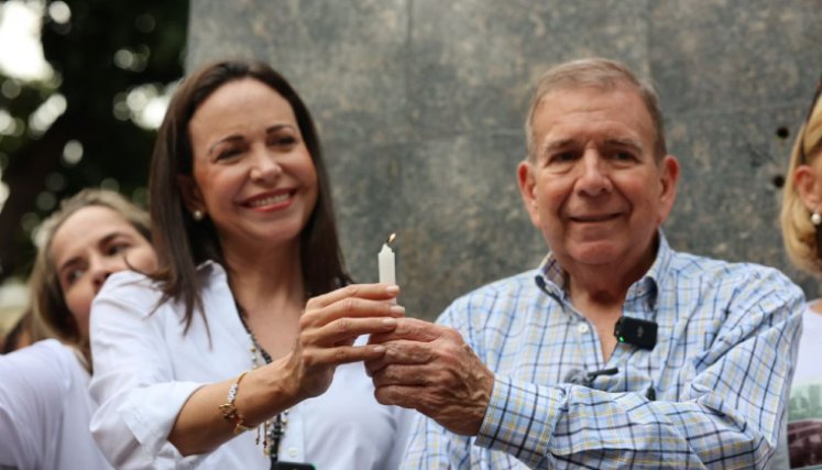 Edmundo Gonzáles Urrutia es el candidato de la oposición venezolana para las elecciones presidenciales de 28 de julio. / Foto: Colprensa