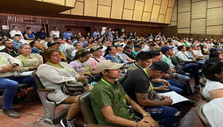 En Ocaña se desarrollaron mesas técnicas para consolidar el Pacto social territorial para la transformación del Catatumbo. / Foto Cortesía